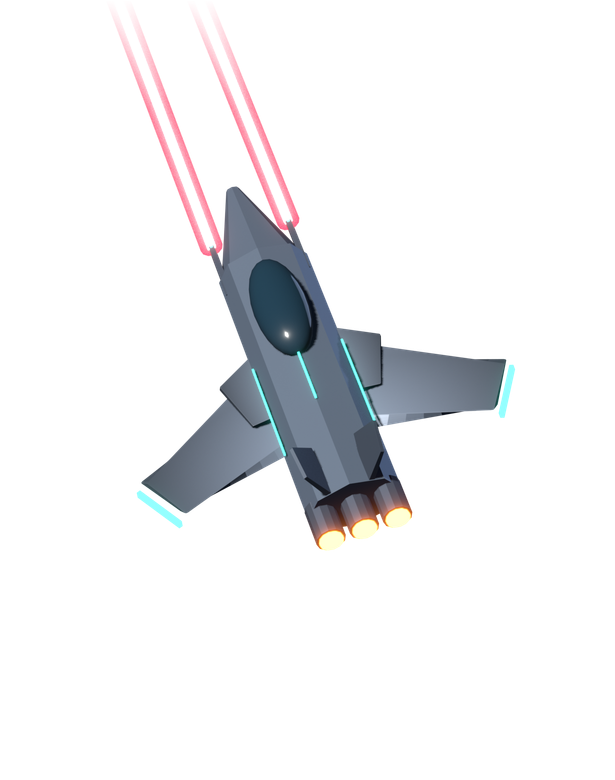 The Condectum firing both cannons